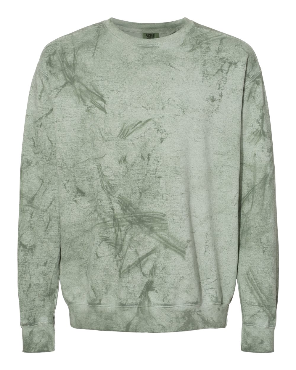Comfort Colors 1545 Unisex Colorblast™ Crewneck Sweatshirt in Fern
