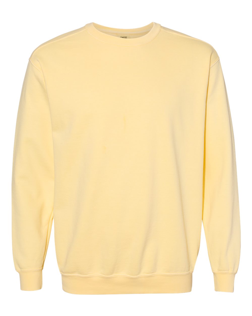 Comfort Colors 1566 Unisex Garment-Dyed Crewneck Sweatshirt in Butter