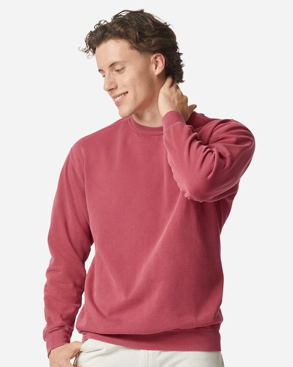 Comfort Colors 1566 Unisex Garment-Dyed Crewneck Sweatshirt