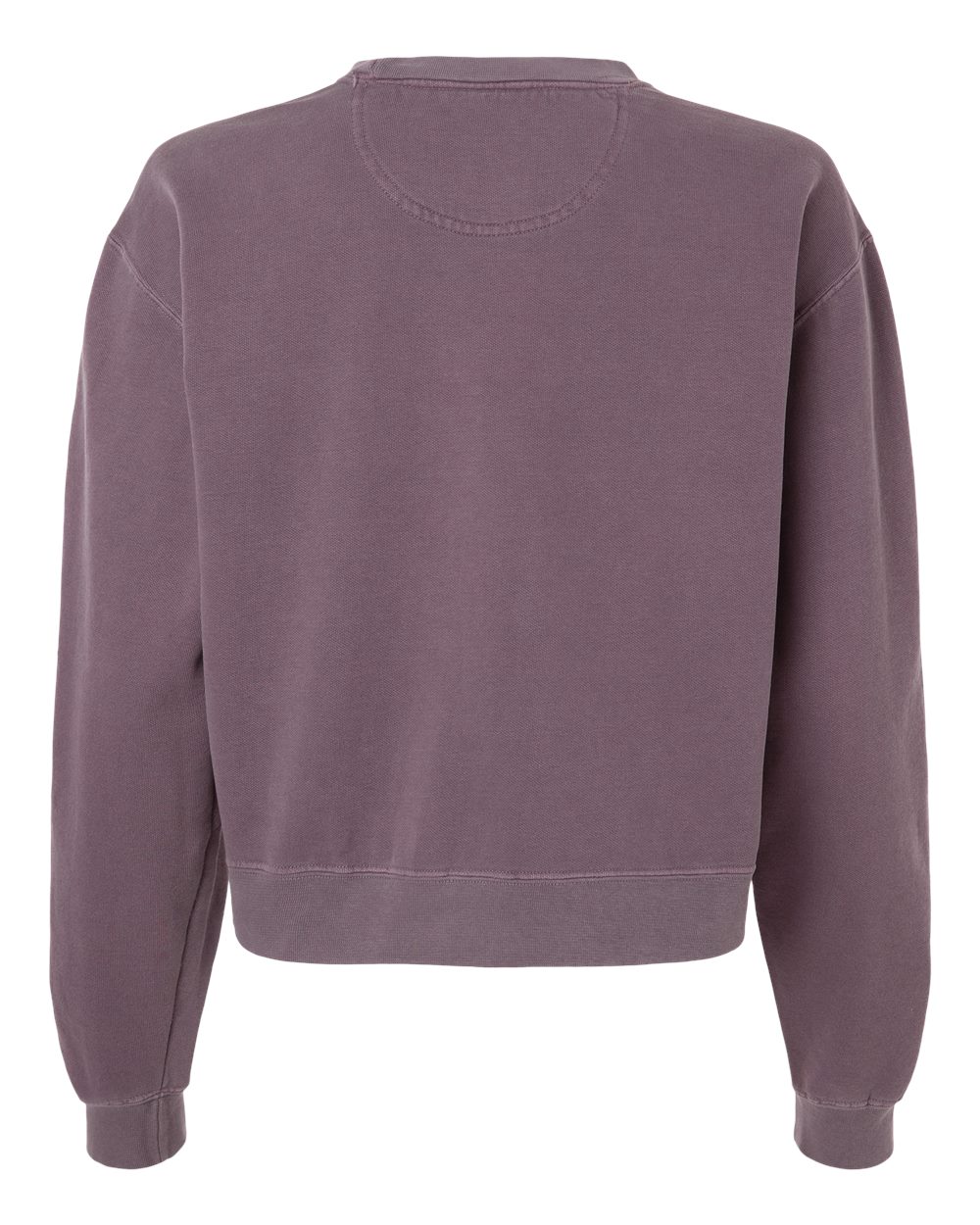 Comfort Colors 1566L Women's Garment-Dyed Mid-Length Crewneck Sweatshirt in Dusk, back