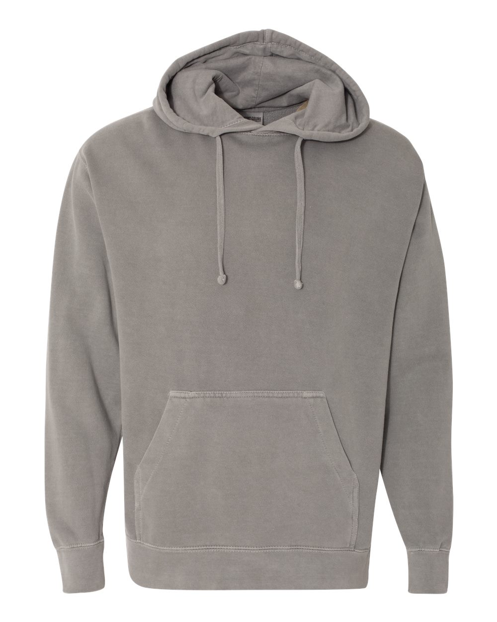 Comfort Colors 1567 Unisex Garment-Dyed Hooded Sweatshirt in Grey