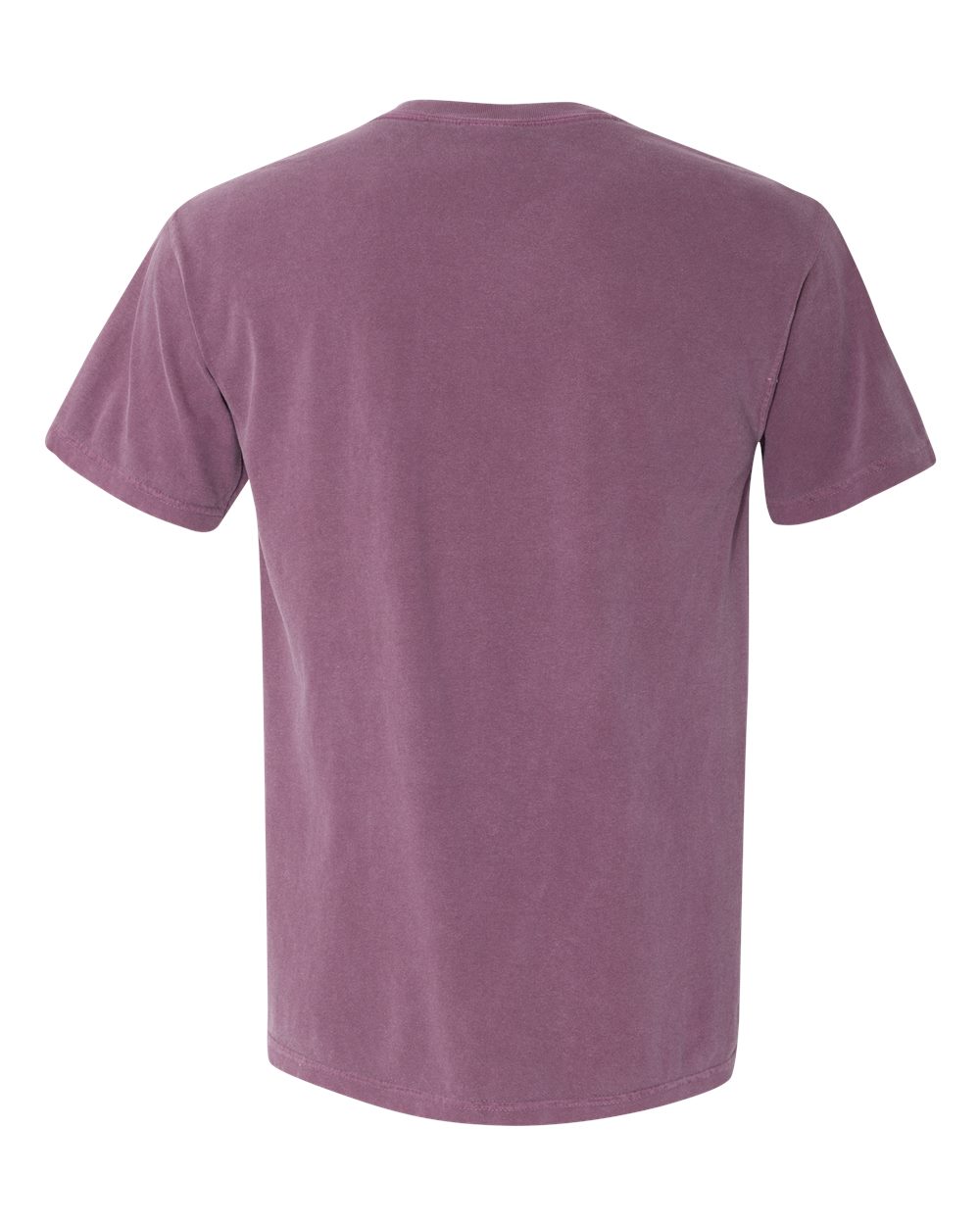 Comfort Colors 1717 Unisex Garment-Dyed Heavyweight T-Shirt in Berry, back