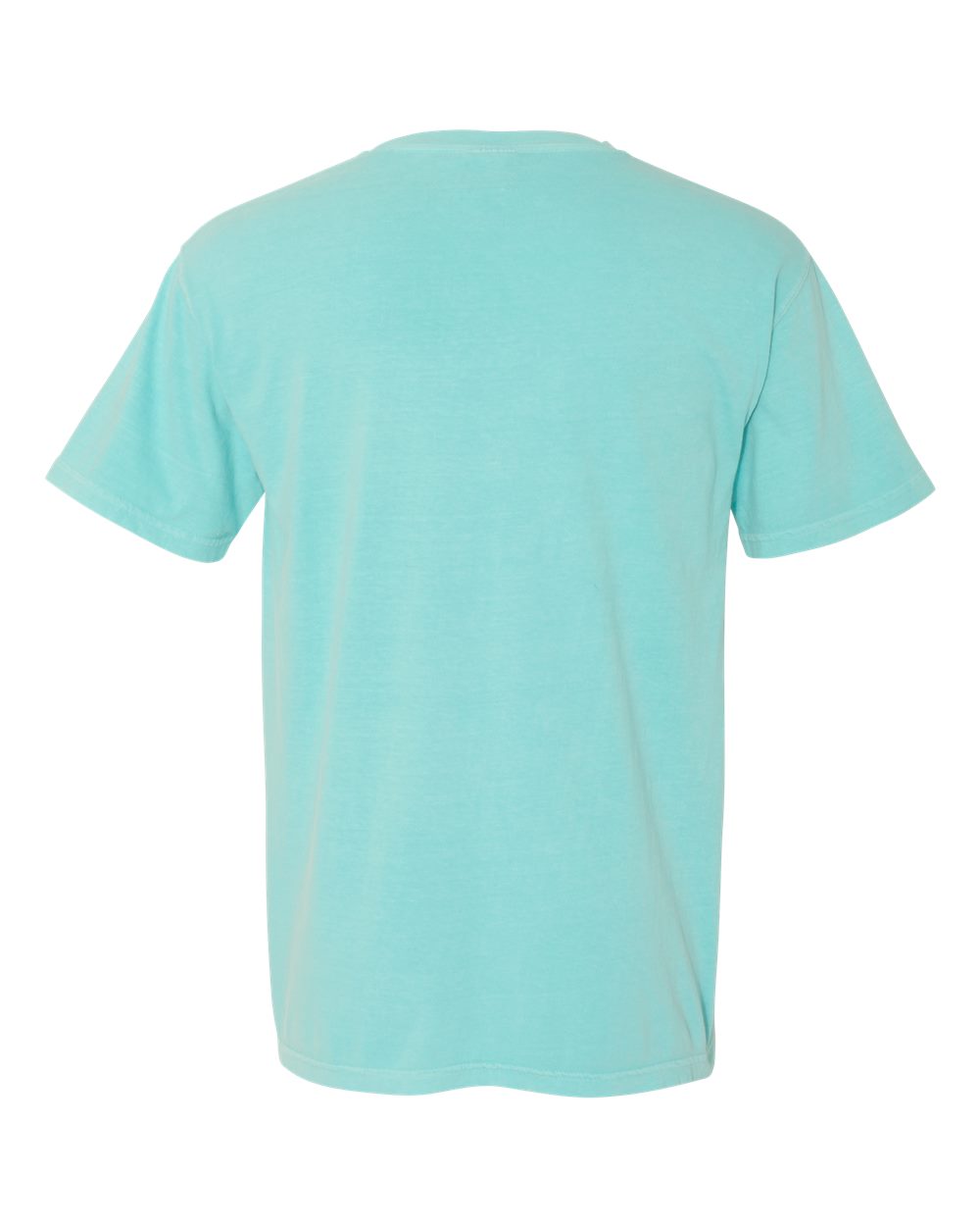 Comfort Colors 1717 Unisex Garment-Dyed Heavyweight T-Shirt in Chalky Mint, back