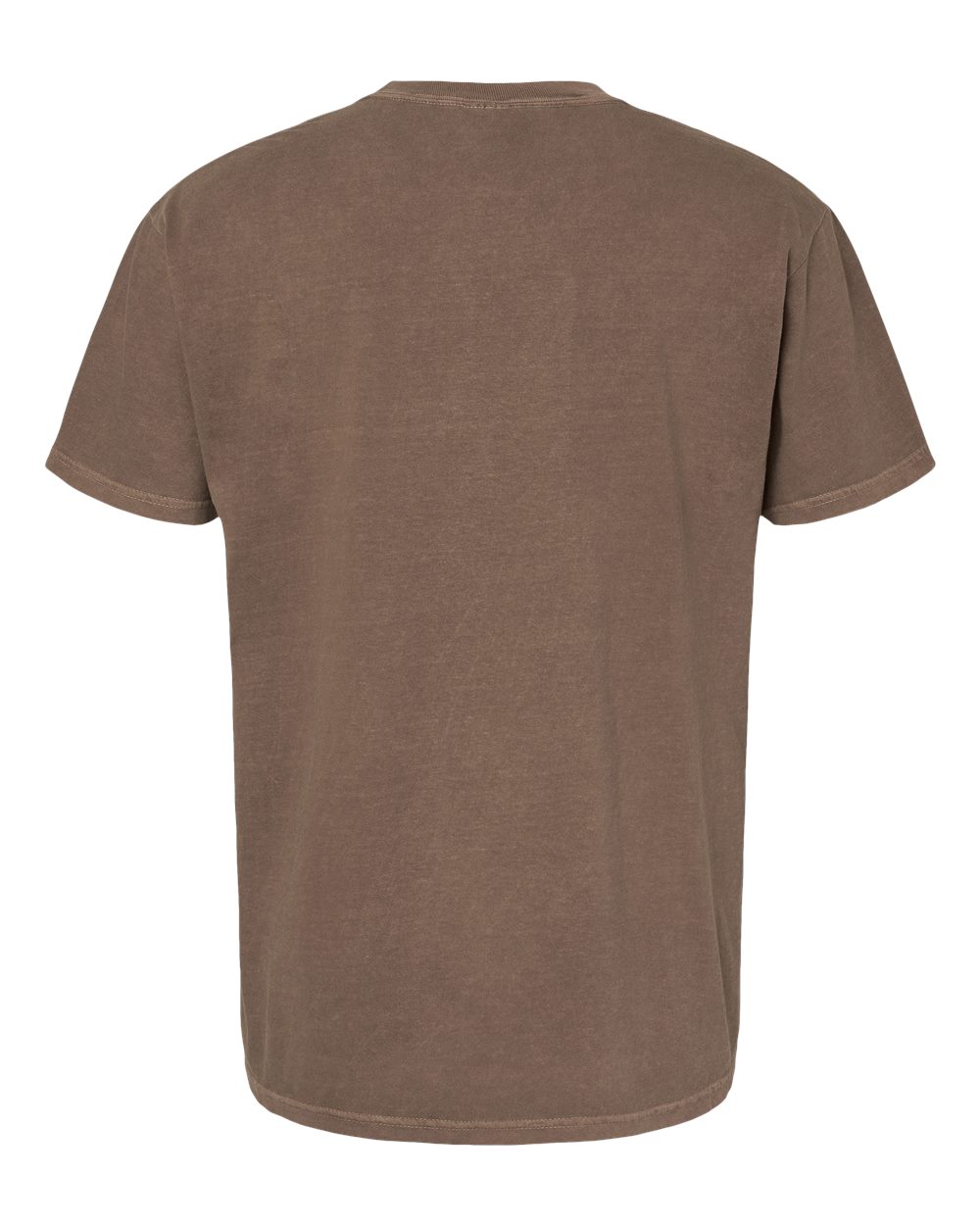 Comfort Colors 1717 Unisex Garment-Dyed Heavyweight T-Shirt in Espresso, back