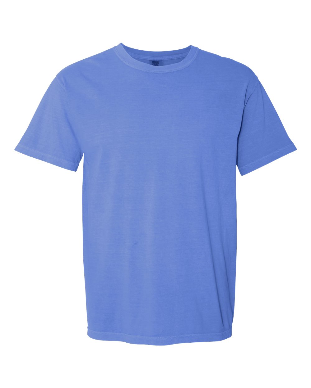 Comfort Colors 1717 Unisex Garment-Dyed Heavyweight T-Shirt in Flo Blue