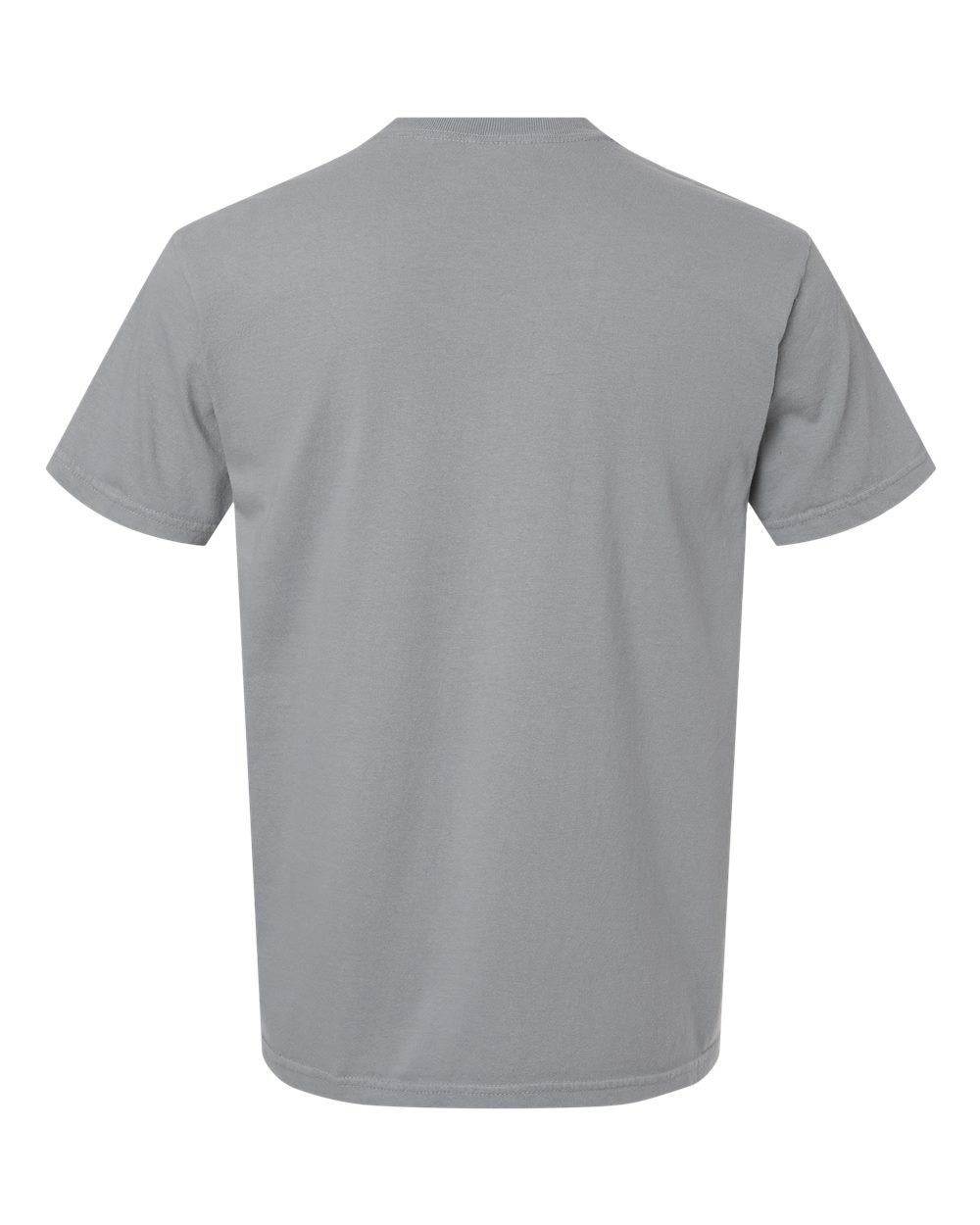 Comfort Colors 1717 Unisex Garment-Dyed Heavyweight T-Shirt in Granite, back
