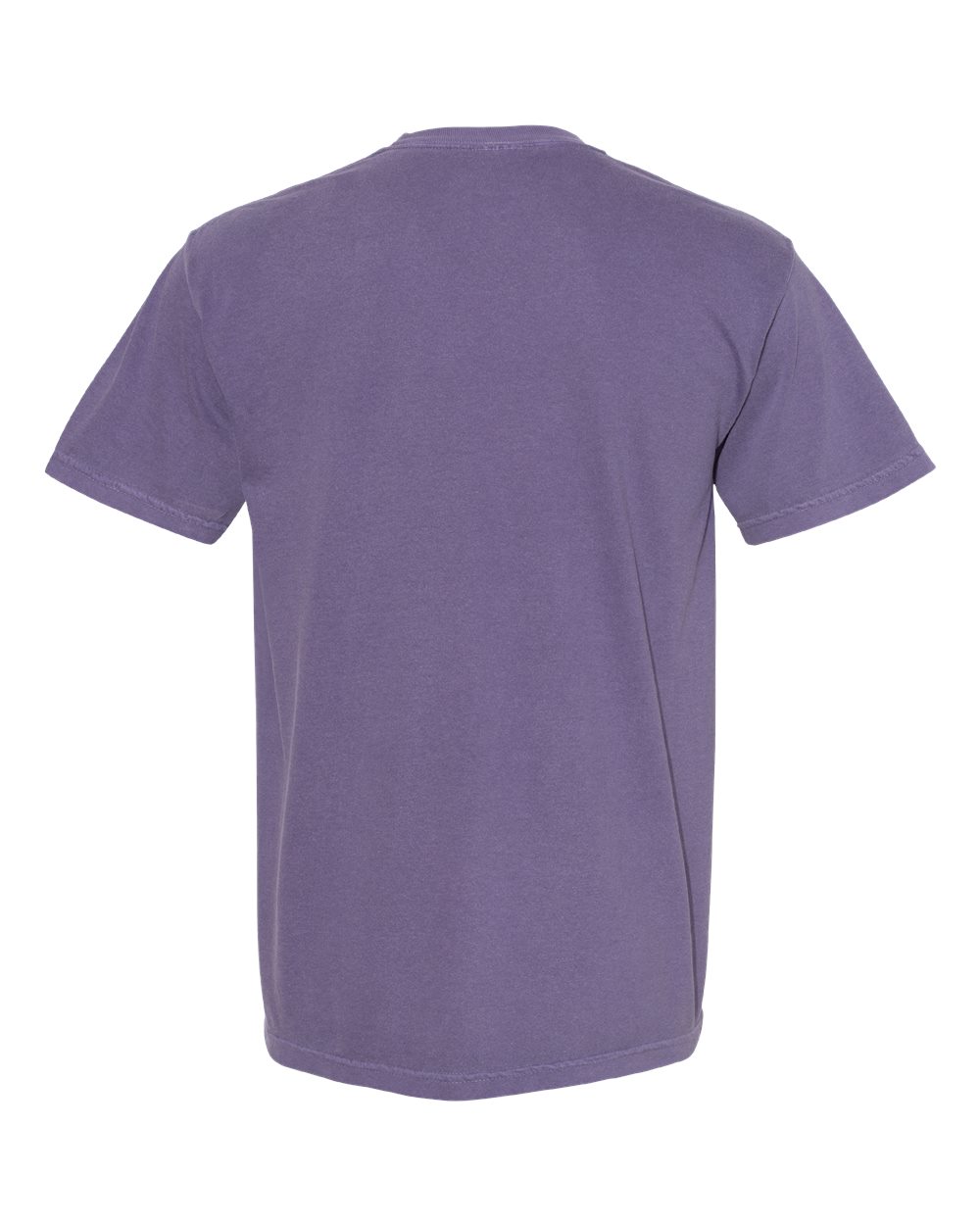 Comfort Colors 1717 Unisex Garment-Dyed Heavyweight T-Shirt in Grape, back