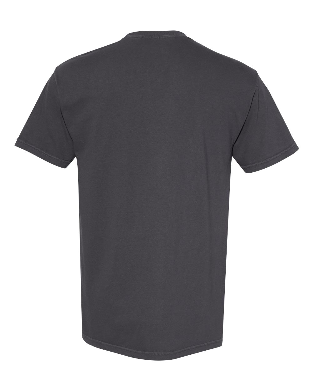 Comfort Colors 1717 Unisex Garment-Dyed Heavyweight T-Shirt in Graphite, back
