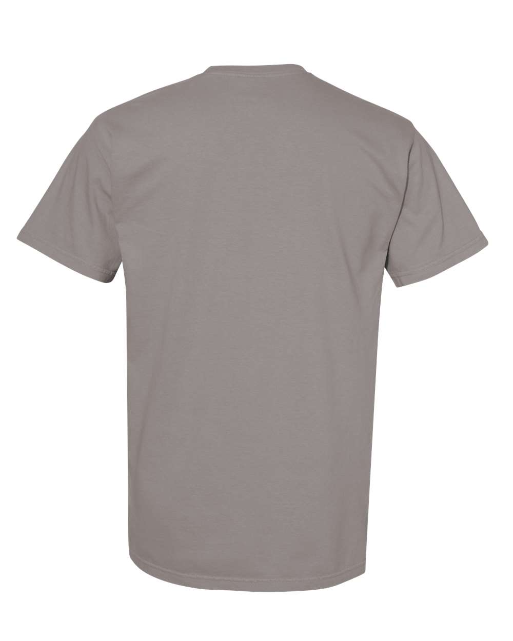 Comfort Colors 1717 Unisex Garment-Dyed Heavyweight T-Shirt in Grey, back