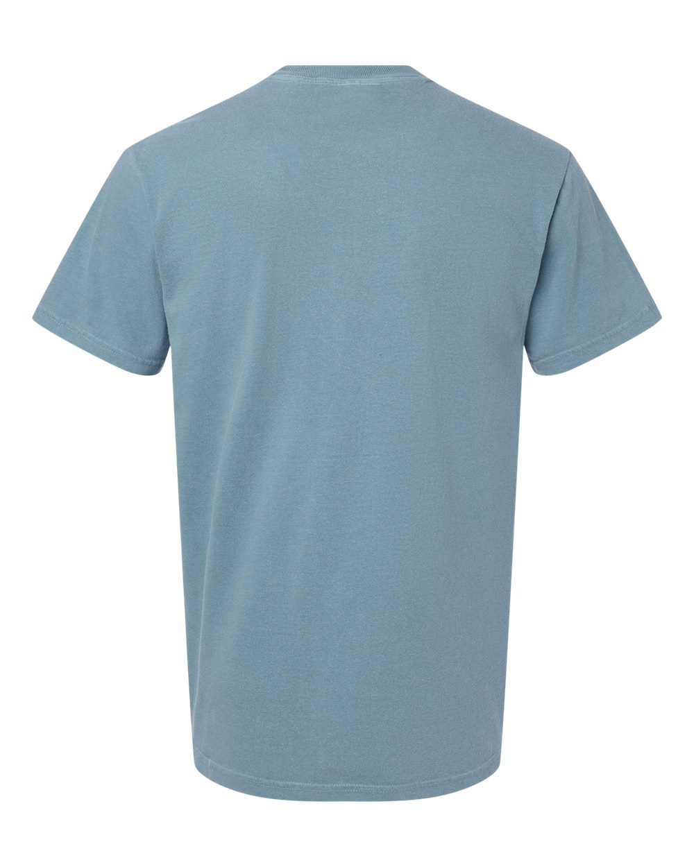 Comfort Colors 1717 Unisex Garment-Dyed Heavyweight T-Shirt in Ice Blue, back