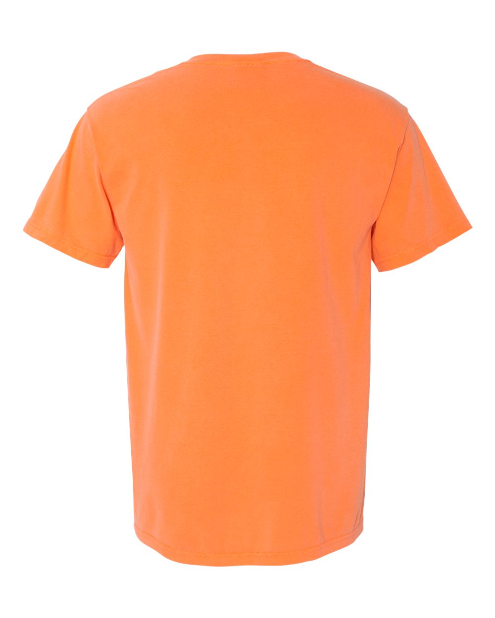 Comfort Colors 1717 Unisex Garment-Dyed Heavyweight T-Shirt in Melon, back