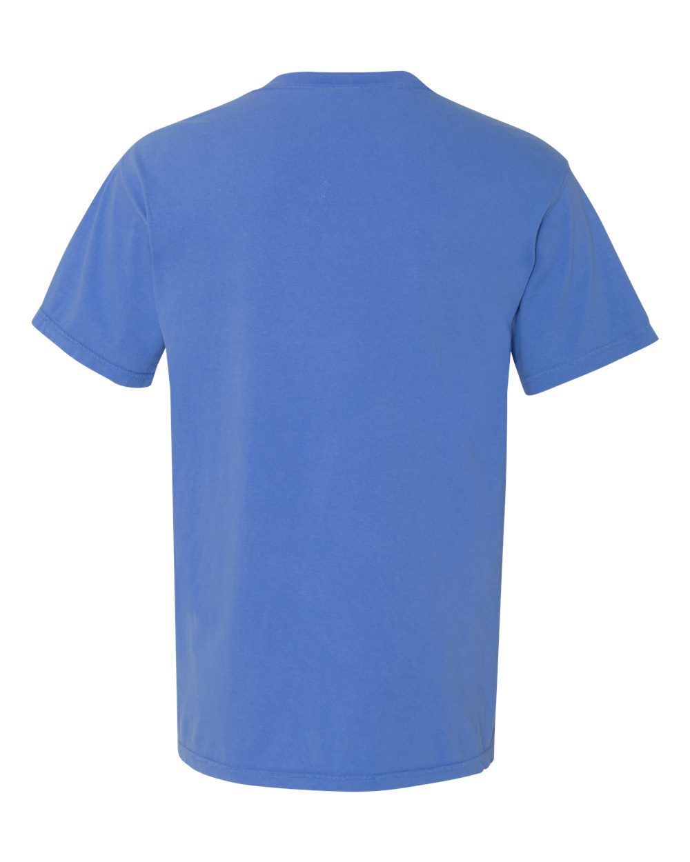 Comfort Colors 1717 Unisex Garment-Dyed Heavyweight T-Shirt in Mystic Blue, back