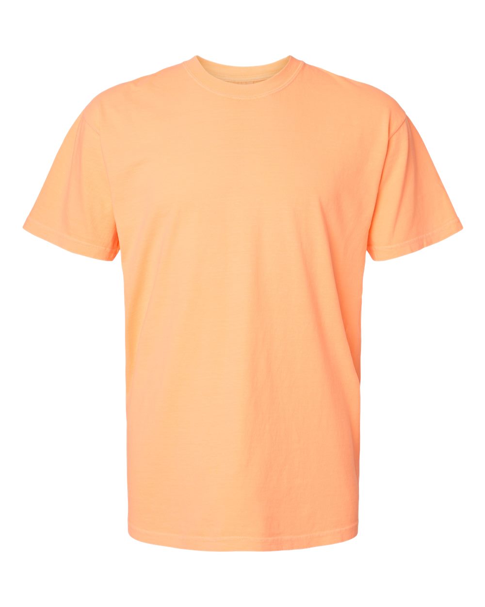 Comfort Colors 1717 Unisex Garment-Dyed Heavyweight T-Shirt in Neon Cantaloupe