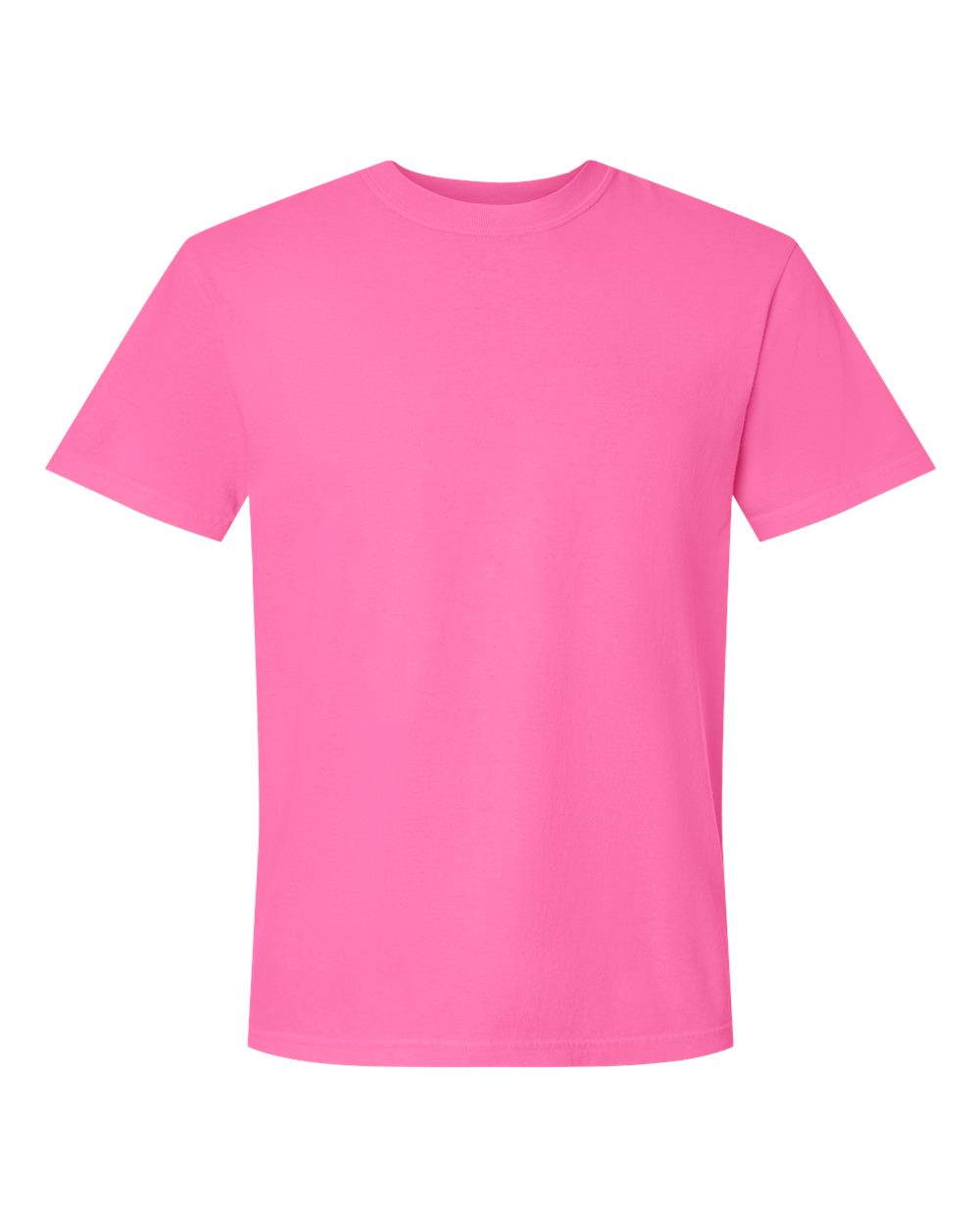 Comfort Colors 1717 Unisex Garment-Dyed Heavyweight T-Shirt in Neon Pink