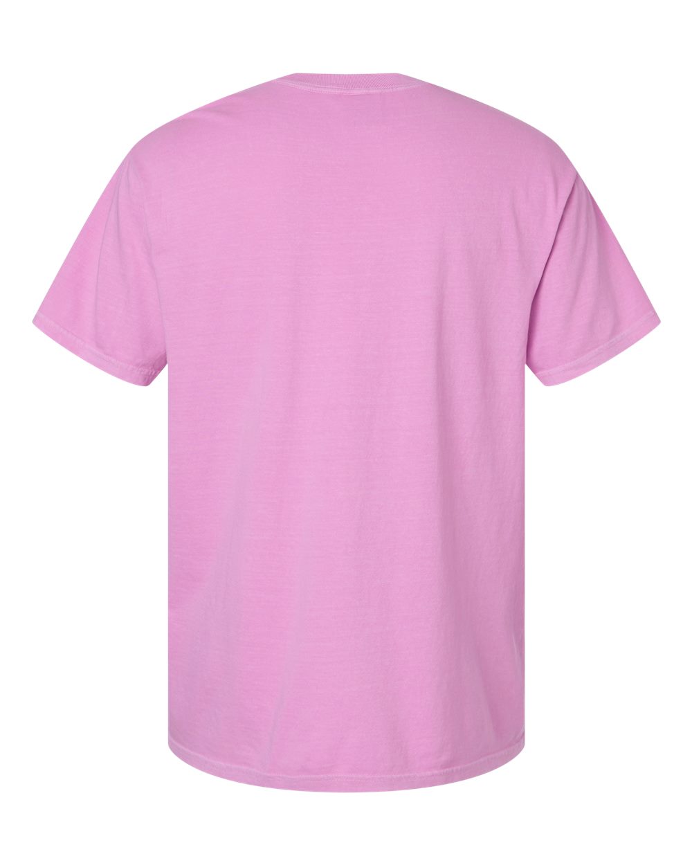 Comfort Colors 1717 Unisex Garment-Dyed Heavyweight T-Shirt in Rose Quartz, back