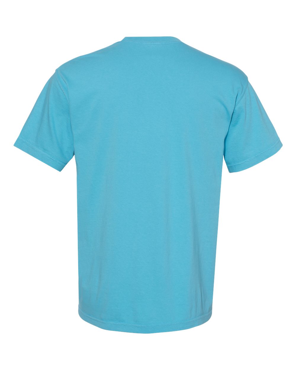Comfort Colors 1717 Unisex Garment-Dyed Heavyweight T-Shirt in Sapphire, back