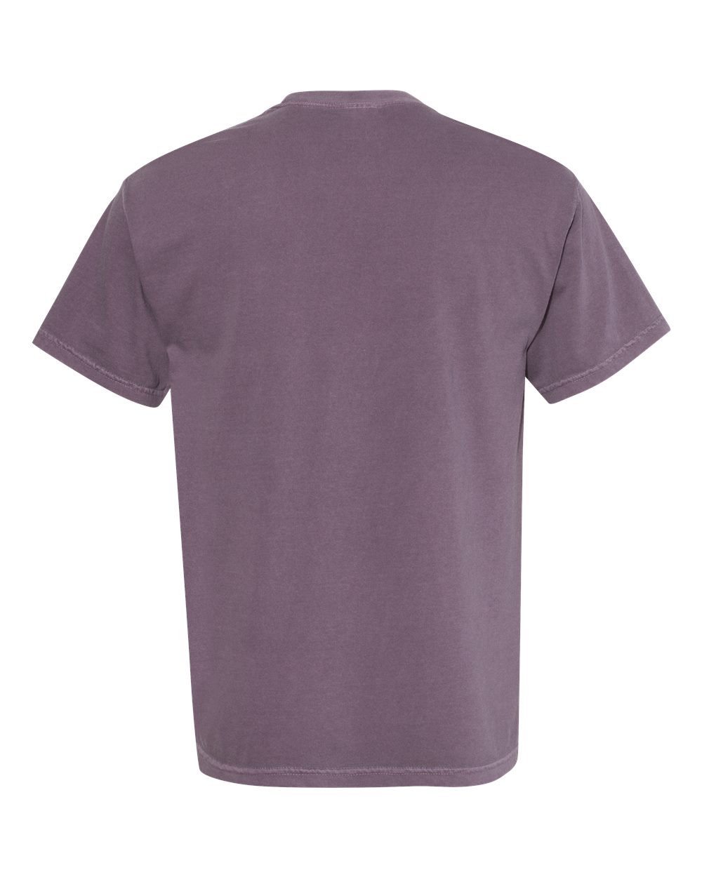 Comfort Colors 1717 Unisex Garment-Dyed Heavyweight T-Shirt in Wine, back