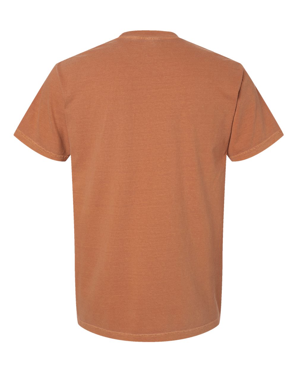 Comfort Colors 1717 Unisex Garment-Dyed Heavyweight T-Shirt in Yam, back