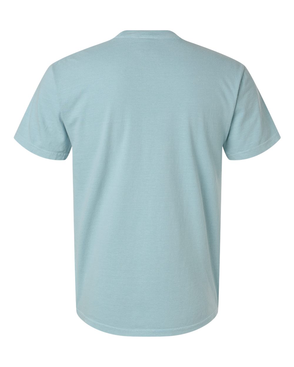 Comfort Colors 1717 Unisex Garment-Dyed Heavyweight T-Shirt in Yankey Blue, back