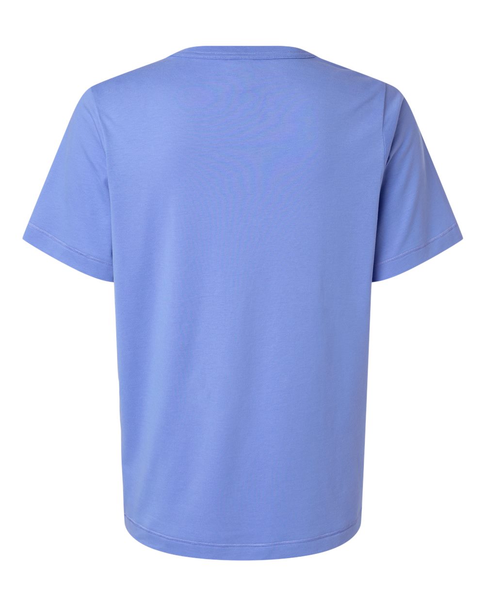 Comfort Colors 2717L Women's Pima Cotton T-Shirt in Cornflower Blue, back