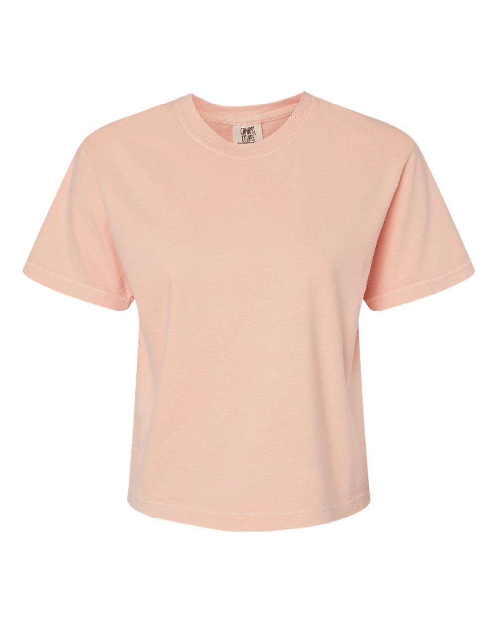 Comfort Colors 3023CL Women's Garment-Dyed Heavyweight Boxy T-Shirt in Peachy