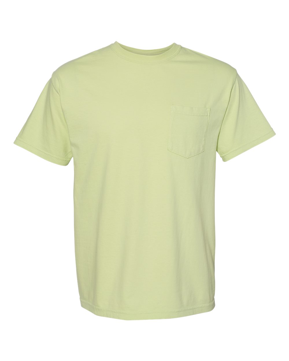 Comfort Colors 6030 Unisex Garment-Dyed Heavyweight Pocket T-Shirt in Celadon