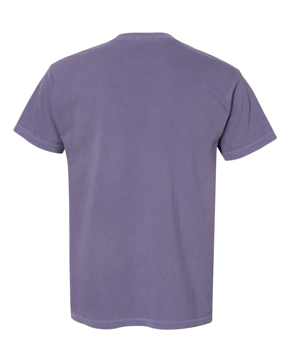 Comfort Colors 6030 Unisex Garment-Dyed Heavyweight Pocket T-Shirt in Grape, back