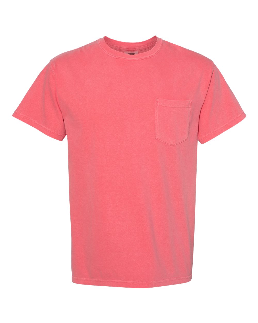 Comfort Colors 6030 Unisex Garment-Dyed Heavyweight Pocket T-Shirt in Watermelon