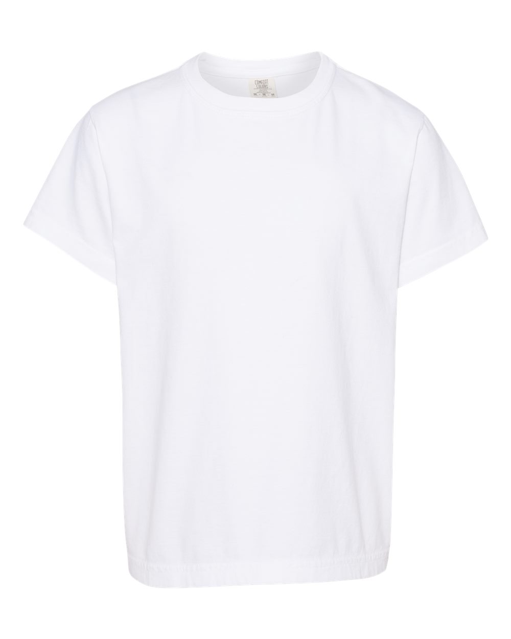 Comfort Colors 9018 Youth Garment-Dyed Heavyweight T-Shirt in White