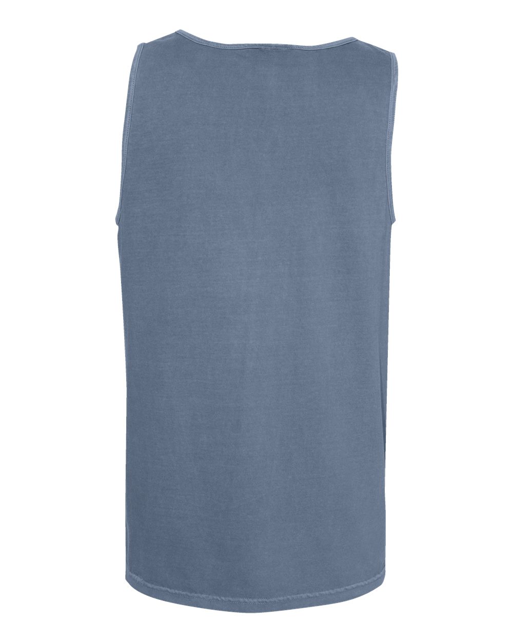 Comfort Colors 9360 Unisex Garment-Dyed Heavyweight Tank Top in Blue Jean, back