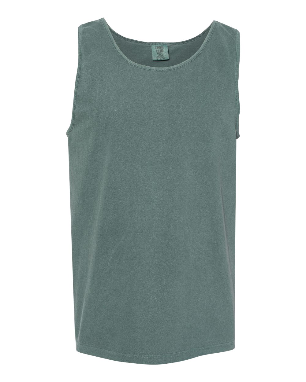 Comfort Colors 9360 Unisex Garment-Dyed Heavyweight Tank Top in Blue Spruce