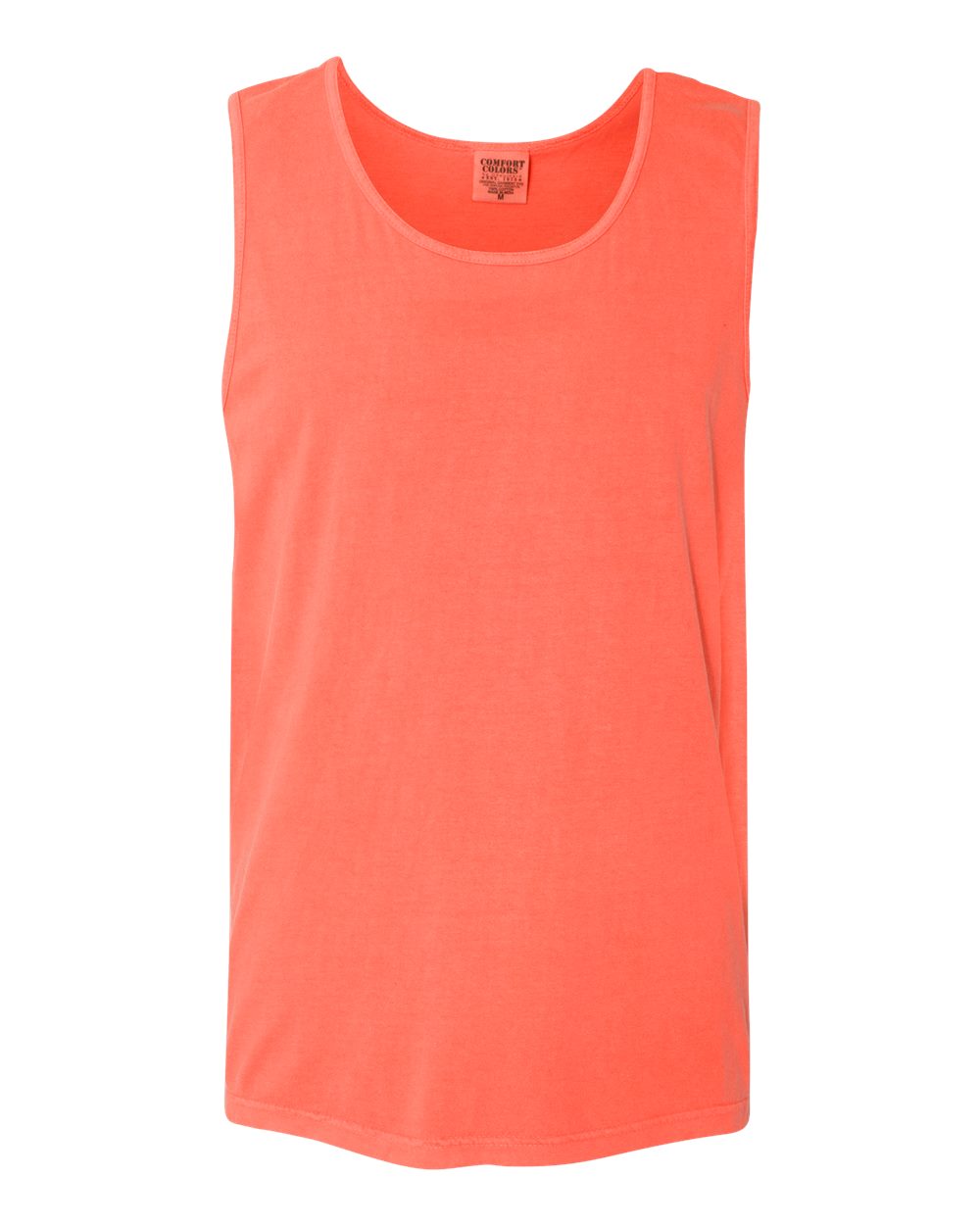 Comfort Colors 9360 Unisex Garment-Dyed Heavyweight Tank Top in Bright Salmon