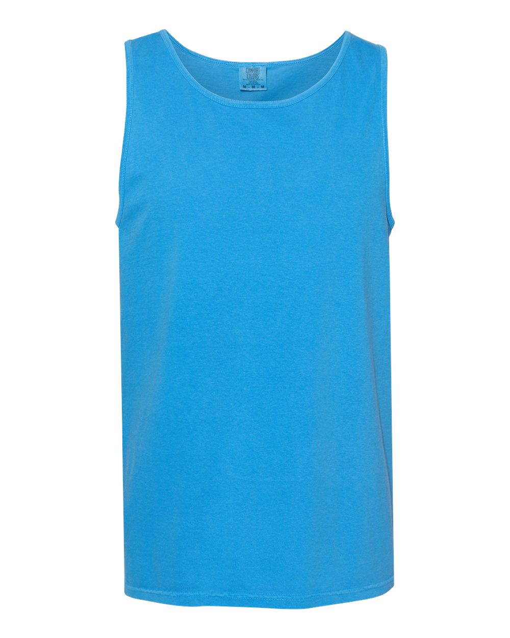 Comfort Colors 9360 Unisex Garment-Dyed Heavyweight Tank Top in Royal Caribe