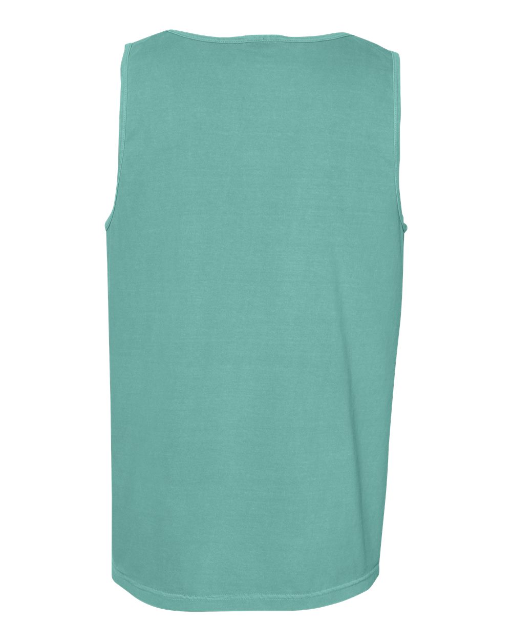Comfort Colors 9360 Unisex Garment-Dyed Heavyweight Tank Top in Seafoam, back