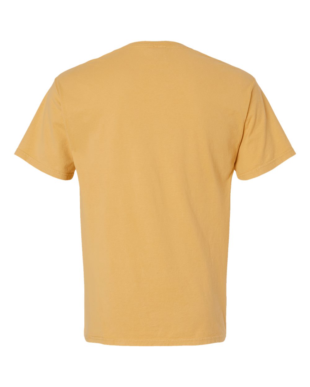 ComfortWash by Hanes GDH100 Men's Garment-Dyed T-Shirt in Artisan Gold, back