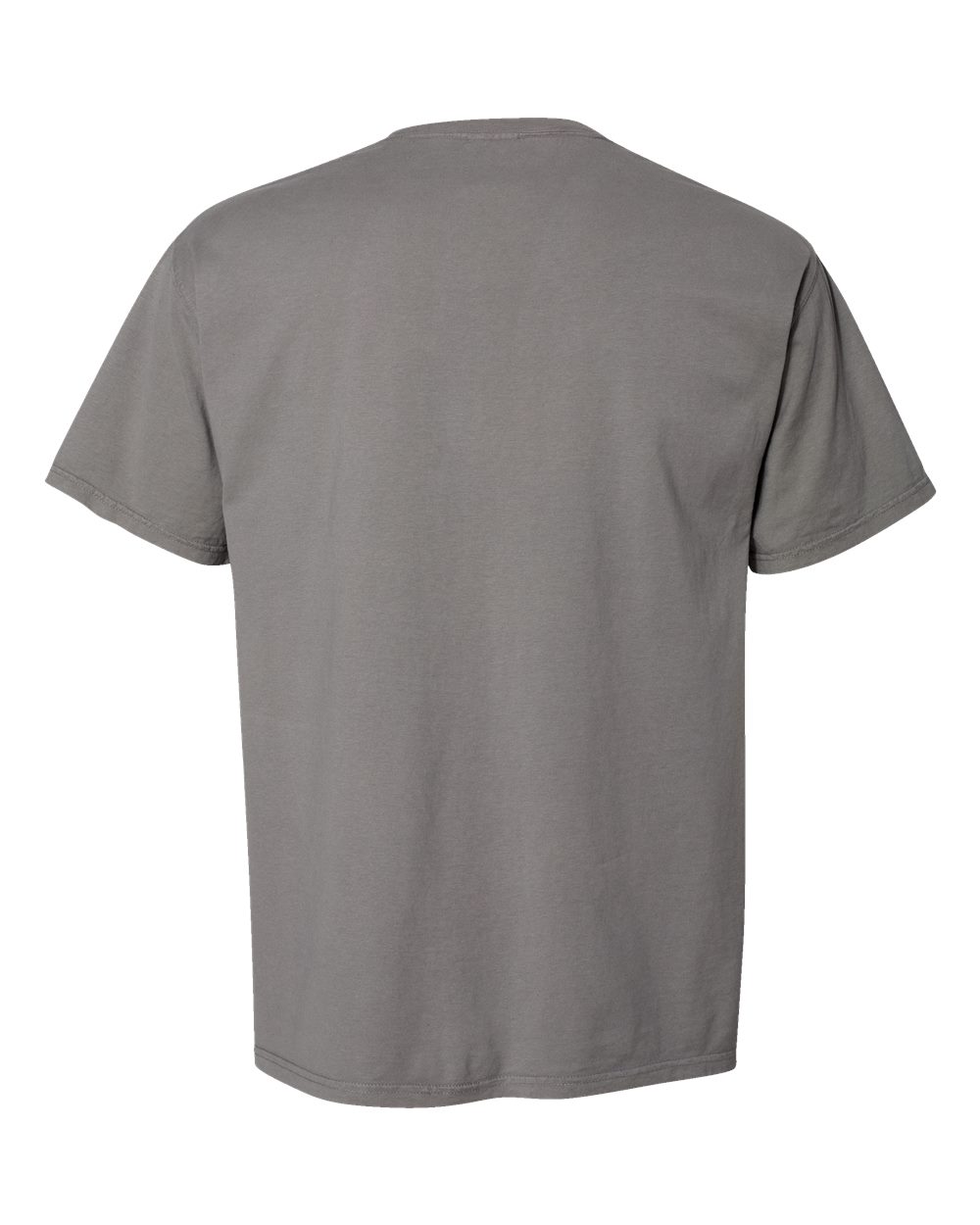 ComfortWash by Hanes GDH100 Men's Garment-Dyed T-Shirt in Concrete Grey, back