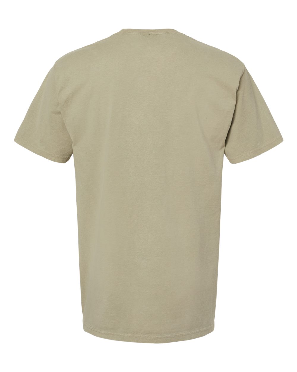 ComfortWash by Hanes GDH100 Men's Garment-Dyed T-Shirt in Faded Fatigue, back