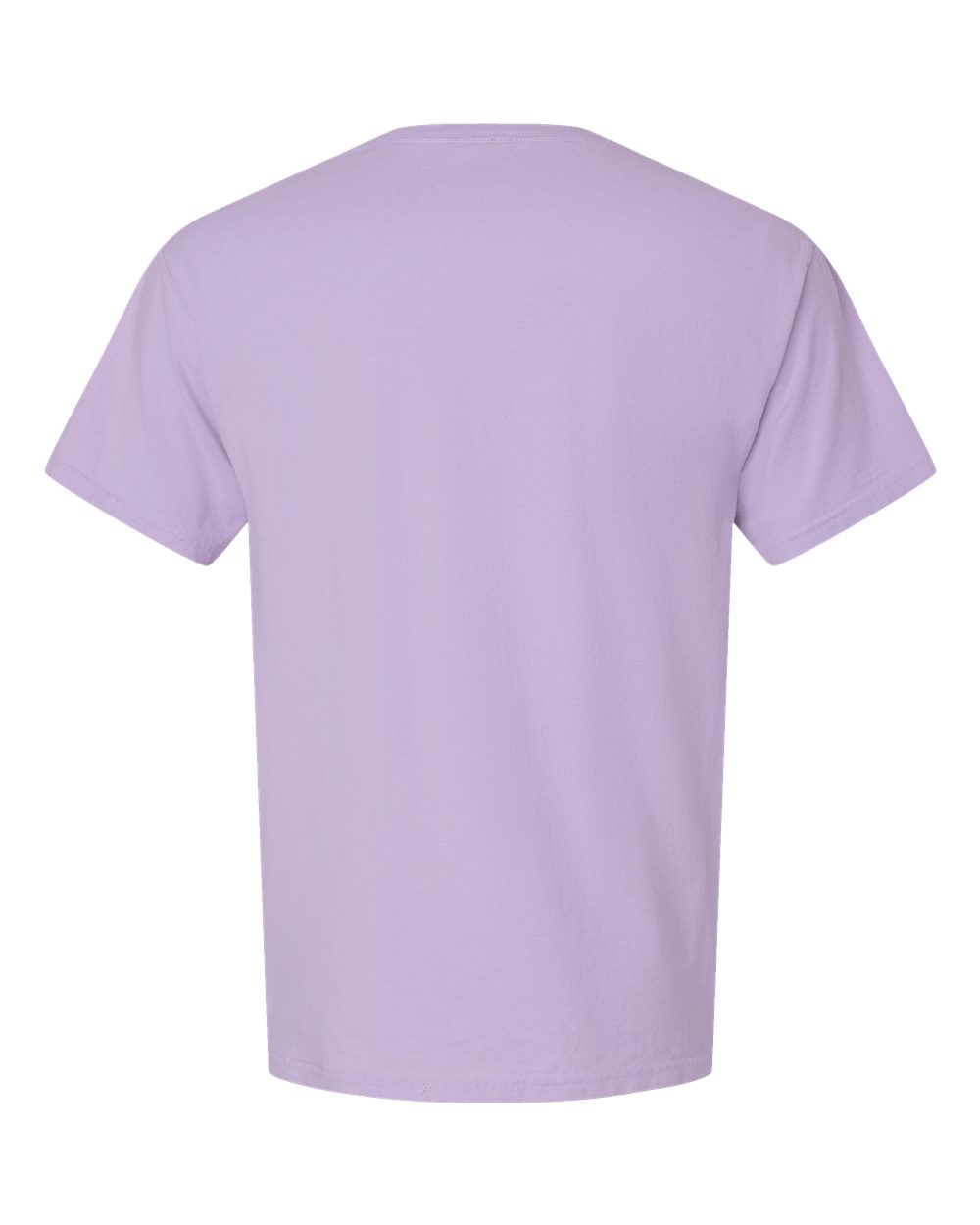 ComfortWash by Hanes GDH100 Men's Garment-Dyed T-Shirt in Future Lavender, back