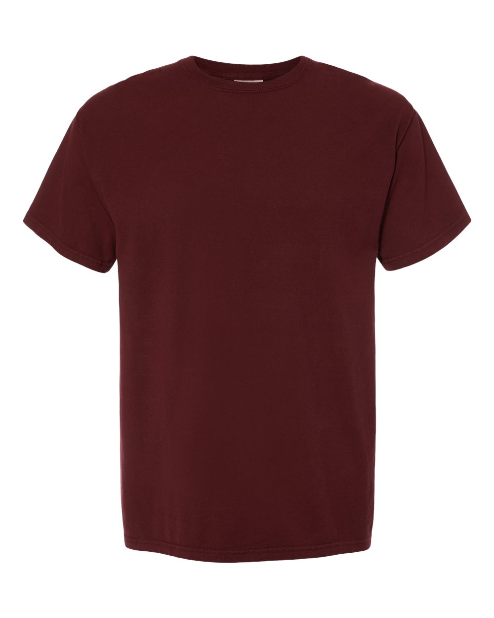 ComfortWash by Hanes GDH100 Men's Garment-Dyed T-Shirt in Maroon