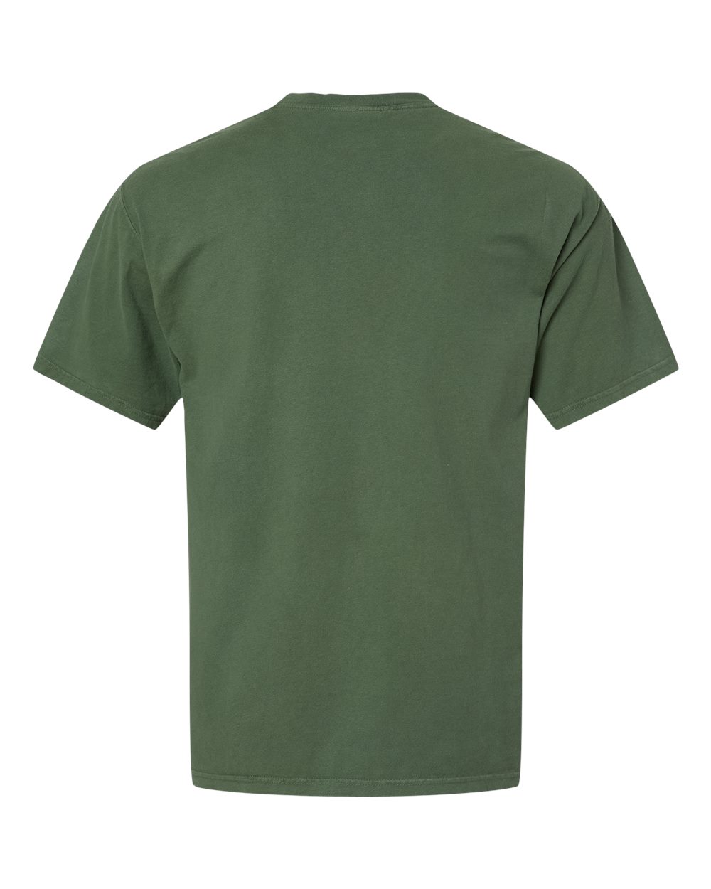ComfortWash by Hanes GDH100 Men's Garment-Dyed T-Shirt in Moss, back