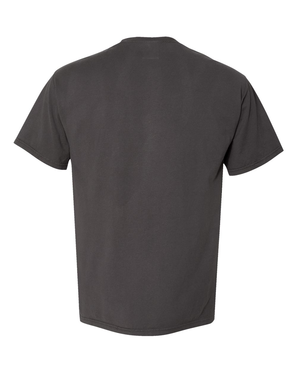 ComfortWash by Hanes GDH100 Men's Garment-Dyed T-Shirt in New Railroad Grey, back