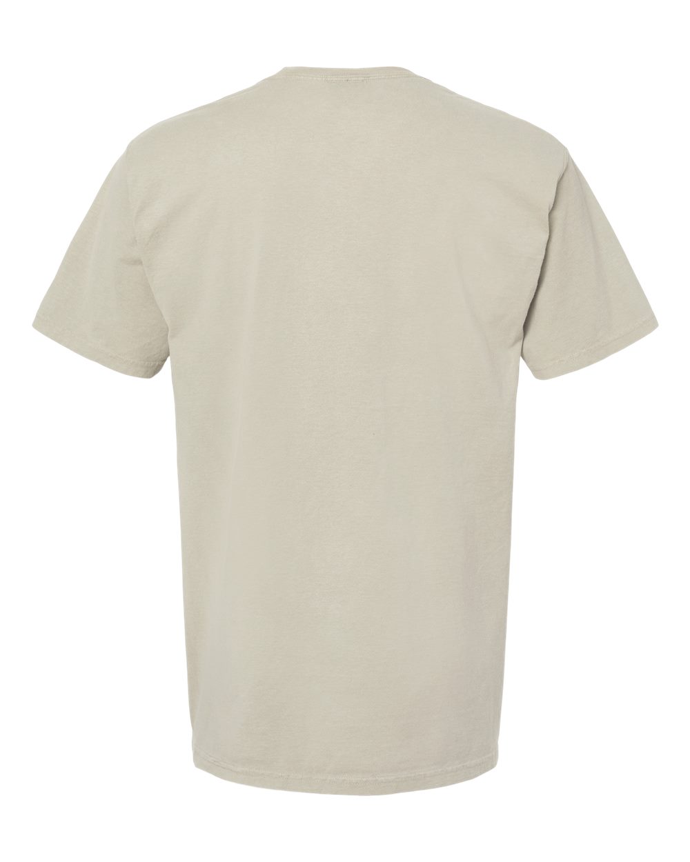 ComfortWash by Hanes GDH100 Men's Garment-Dyed T-Shirt in Pebblestone, back