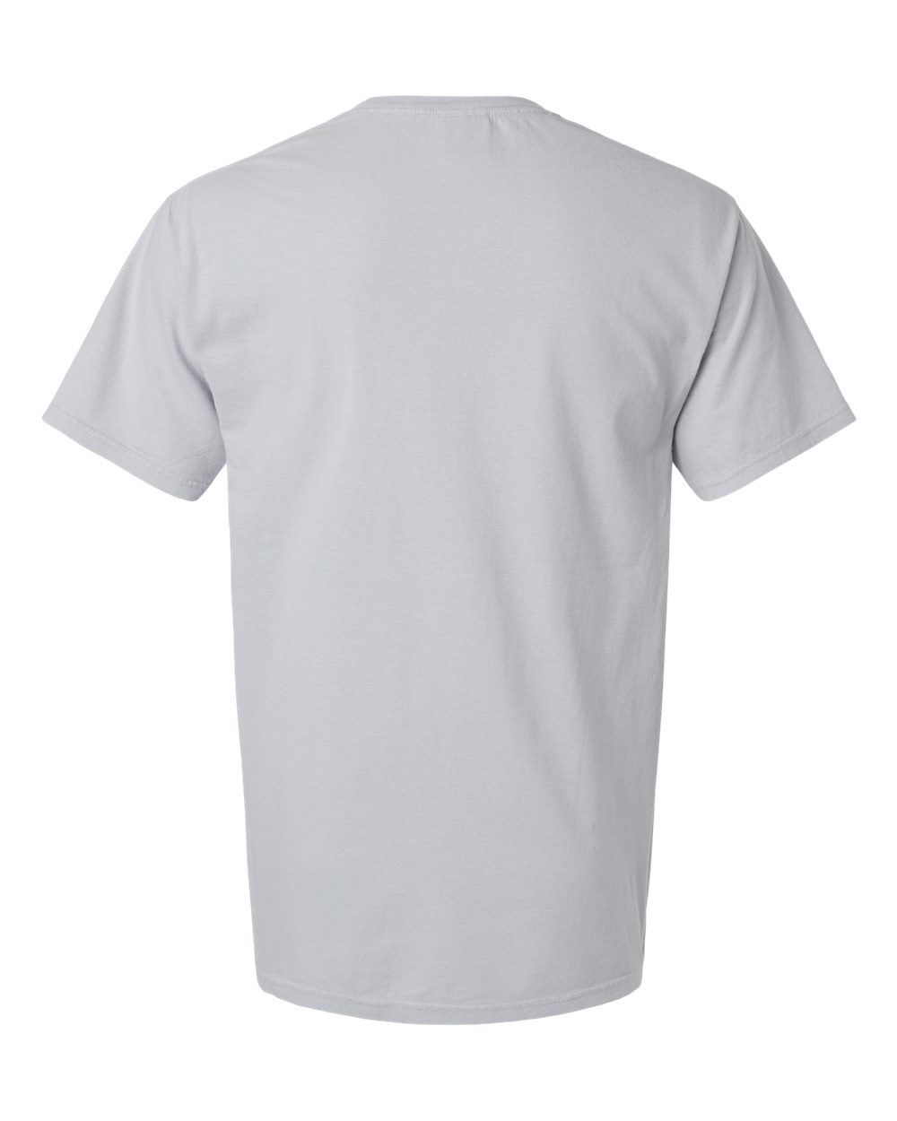 ComfortWash by Hanes GDH100 Men's Garment-Dyed T-Shirt in Silverstone, back