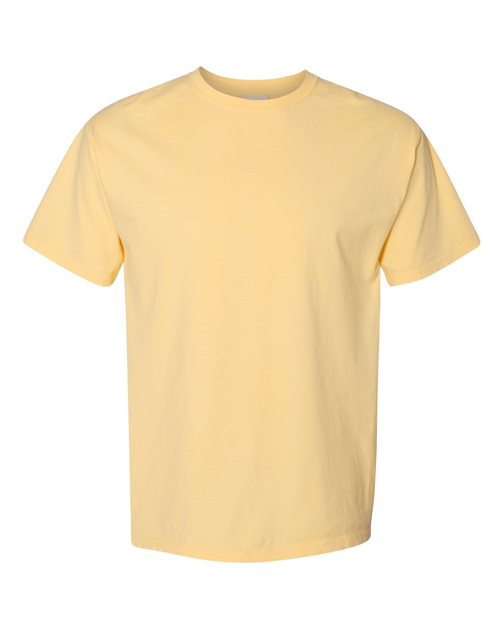 ComfortWash by Hanes GDH100 Men's Garment-Dyed T-Shirt in Summer Squash Yellow