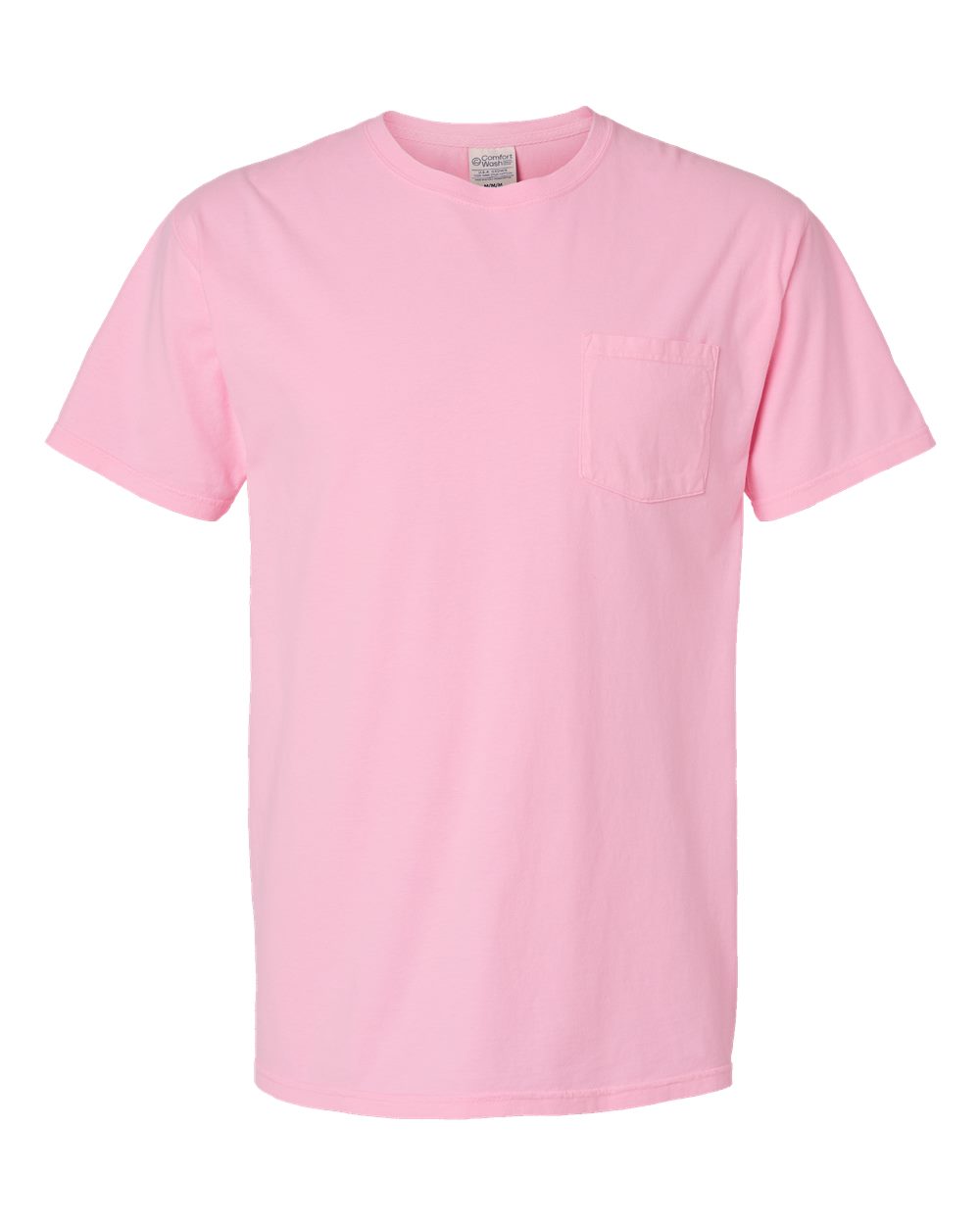 ComfortWash by Hanes GDH150 Unisex Garment-Dyed Pocket T-Shirt in Cotton Candy