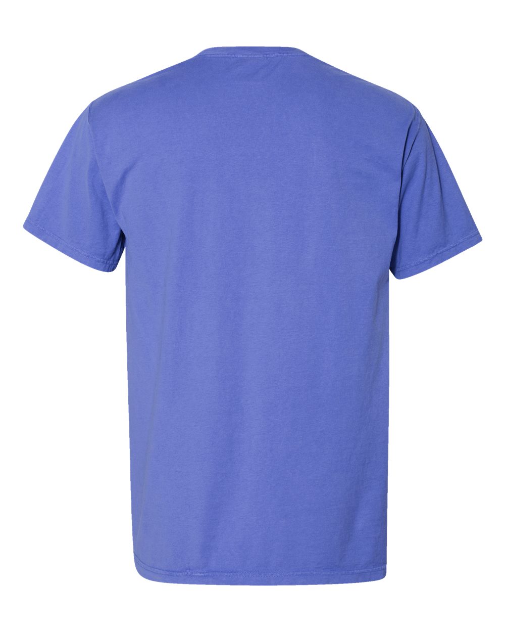 ComfortWash by Hanes GDH150 Unisex Garment-Dyed Pocket T-Shirt in Deep Forte Blue, back