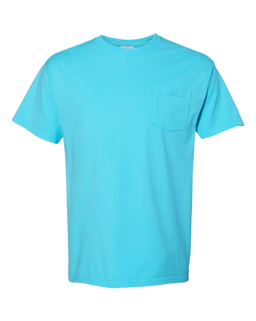 ComfortWash by Hanes GDH150 Unisex Garment-Dyed Pocket T-Shirt in Freshwater