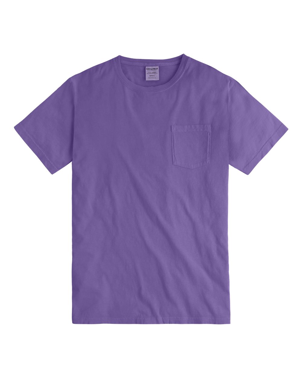 ComfortWash by Hanes GDH150 Unisex Garment-Dyed Pocket T-Shirt in Lavender