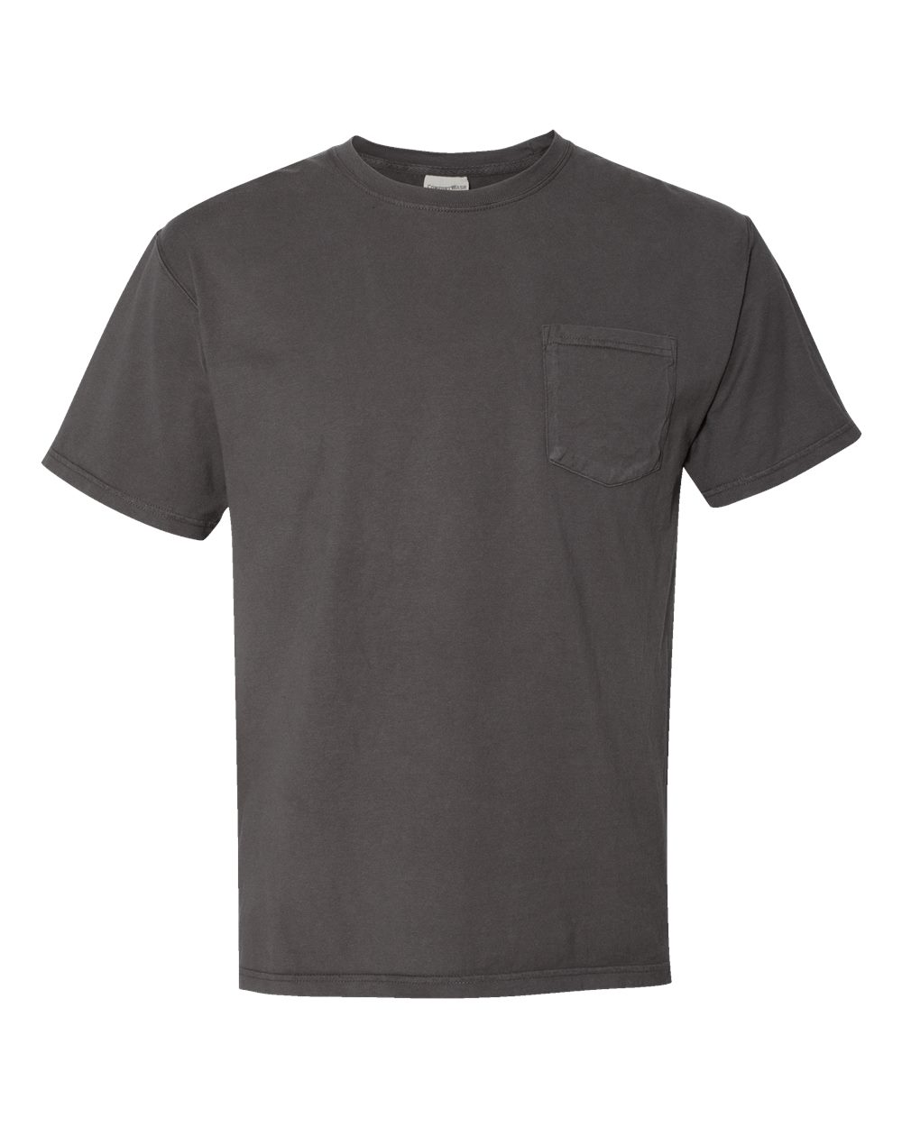 ComfortWash by Hanes GDH150 Unisex Garment-Dyed Pocket T-Shirt in New Railroad Grey