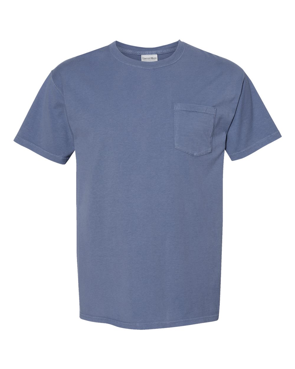 ComfortWash by Hanes GDH150 Unisex Garment-Dyed Pocket T-Shirt in Saltwater